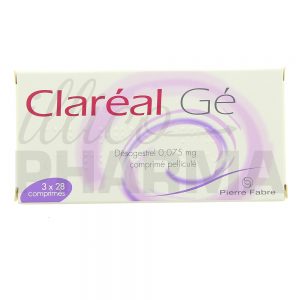 Boite de pilules Claréal Gé